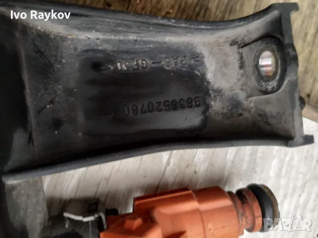 Горивна рейка, дюзи, клапан за Peugeot 307, 1.6i, 2000-2005г , 9636520780 , снимка 3 - Части - 47801801