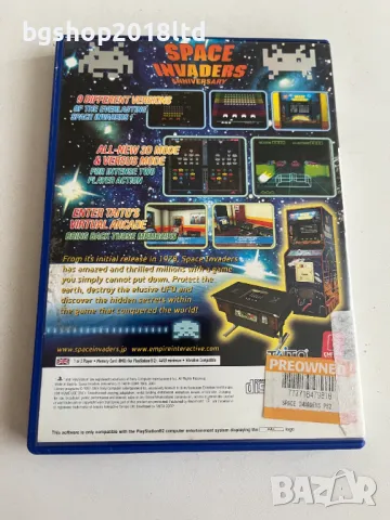 Space invaders anniversary за PS2, снимка 2 - Игри за PlayStation - 48456400