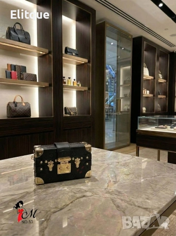 чанти Louis Vuitton - Petite Malle Bag ! 19x12cm , снимка 8 - Чанти - 53445064