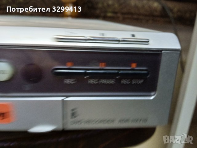 SONY DVD RECORDER RDR - HX710, снимка 4 - Ресийвъри, усилватели, смесителни пултове - 44032217
