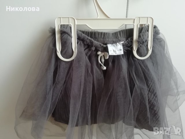 Детска пола с тюл