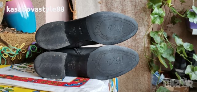 Високи Ботуши Естествена кожа 39н., снимка 2 - Дамски ботуши - 43316448