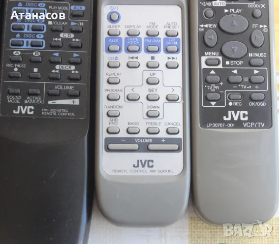 Дистанционно JVC, SHARP уредби и TV, снимка 16 - Дистанционни - 43309312