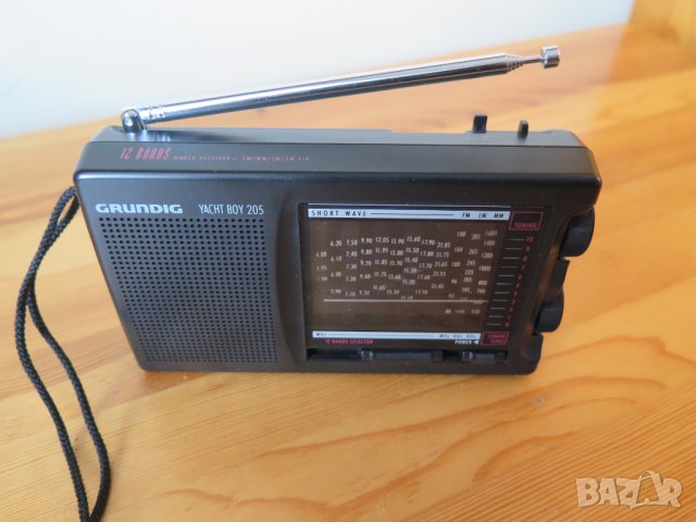 GRUNDIG YACHT BOY 205  12 BAND  RADIO,1993г, снимка 5 - Радиокасетофони, транзистори - 43973126
