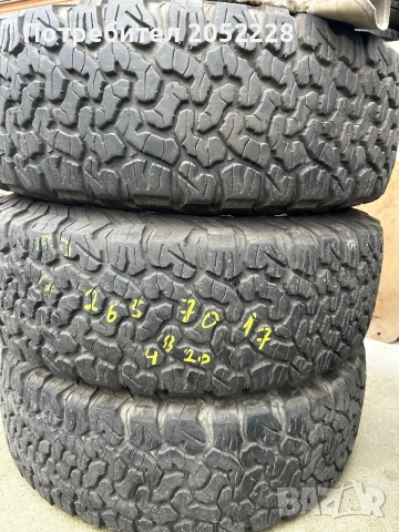 265/70/17 BFGoodrich, снимка 2 - Гуми и джанти - 53390341