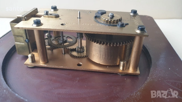 Винтиж механичен часовник Smiths., снимка 8 - Антикварни и старинни предмети - 53243502