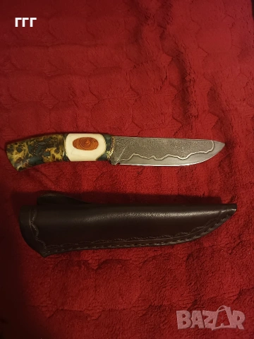 Ръчно кован нож Михайл Кочев, снимка 2 - Ножове - 53222574