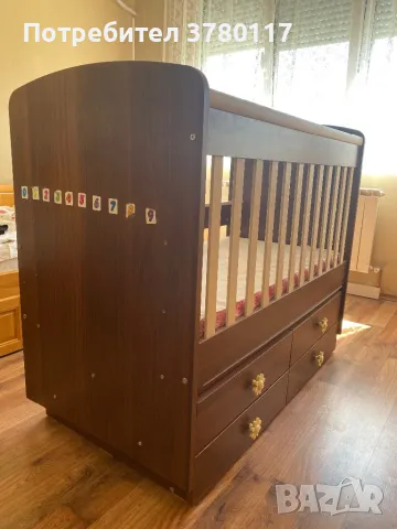 Бебешка кошара, Люлееща, снимка 3 - Бебешки легла и матраци - 49452172