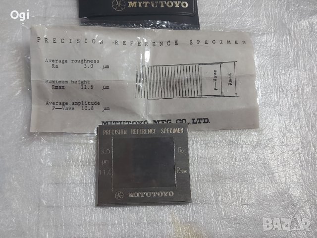 Еталон за грапавост Mitutoyo 