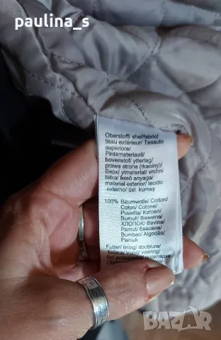 Топло яке тип парка с вата и вертикални ластици "bpc selection" , снимка 11 - Якета - 47989852