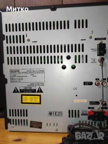 DIGITAL AUDIO SYSTEM NSX-V25 "AIWA" , SUPER T - BASS AUTO REVERSE, снимка 4 - Аудиосистеми - 39733356