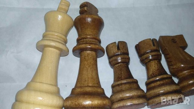 Дървени фигури за шах...малки, средни и големи, снимка 2 - Други спортове - 24447598