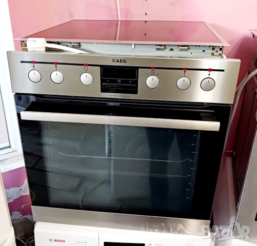 Печка за вграждане с керамичен плот AEG , снимка 2 - Печки, фурни - 52414975