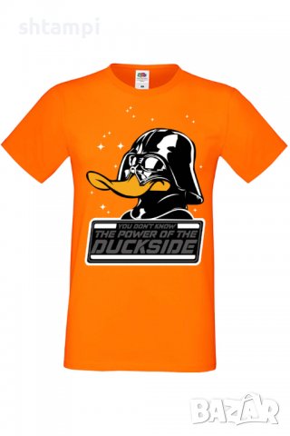 Мъжка тениска Star Wars Power of Duckside,Междузвездни войни,Филм,Изненада,Подарък,Повод,, снимка 12 - Тениски - 37717969