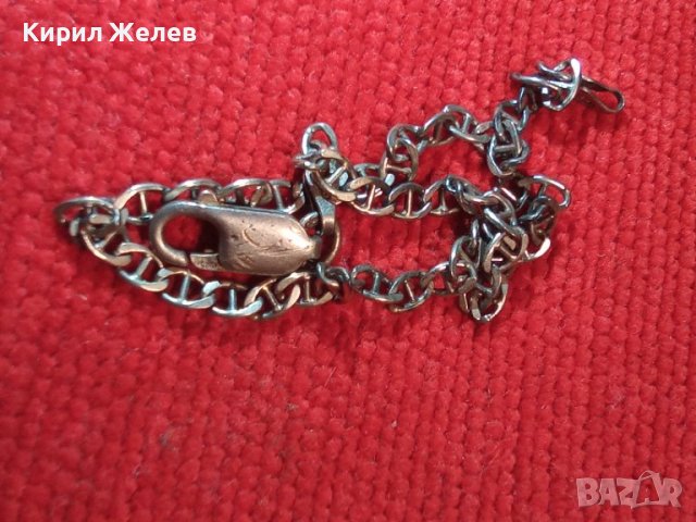 СТАРА СРЕБЪРНА ГРИВНА СРЕБРО 925 РЯДКА РЕТРО ВИНТИДЖ ПЛЕТКА ГЕРМАНИЯ МАЙСТОРСКО БИЖУ 24930, снимка 5 - Гривни - 34634773