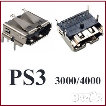 Букса конектор HDMI - Playstation  PS3 , PS4 , PS5 , снимка 3 - Ремонт на друга електроника - 40051762