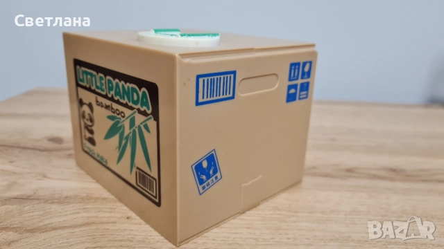 интерактивна касичка с пандичка, която взема монета, снимка 5 - Образователни игри - 52091506