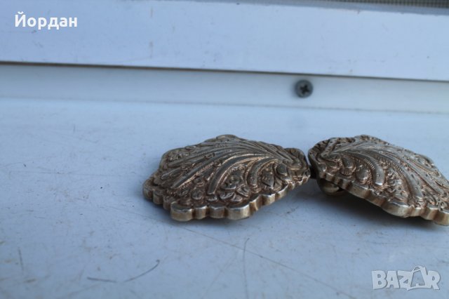 Детски сребърни пафти, снимка 3 - Антикварни и старинни предмети - 26510263