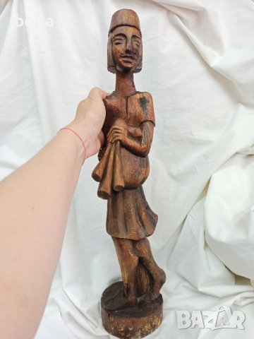 МАСИВНА ДЪРВЕНА ПЛАСТИКА , снимка 7 - Други ценни предмети - 40800423