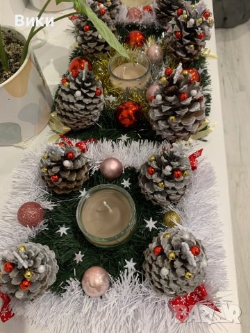 свещник + свещ, снимка 16 - Декорация за дома - 43477355