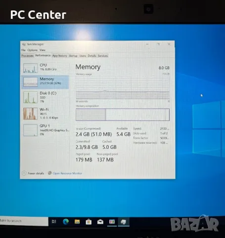 Лаптоп Dell Latitude E7270, Intel Core i5 6300, 8GB ram, снимка 7 - Лаптопи за работа - 48929302