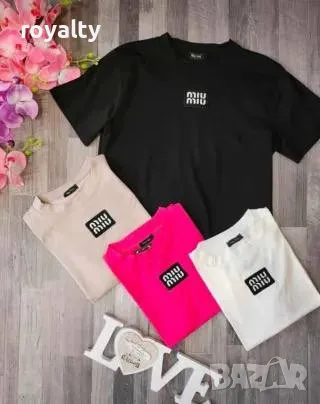 Miu Miu дамски тениски , снимка 2 - Тениски - 49583033