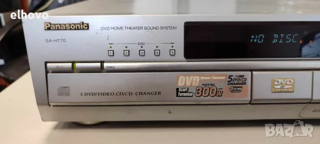 DVD player Panasonic SA-HT70, снимка 5 - Плейъри, домашно кино, прожектори - 48220477