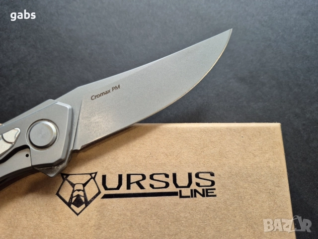 Сгъваем нож SHIROGOROV Quantum"DRAGON" ,CROMAX PM, SH209, снимка 6 - Ножове - 51943400