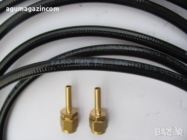 Пълен комплект газов инжекцион за 4 цил автомобил без обд, снимка 7 - Части - 52255330