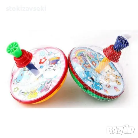 Многоцветен пумпал с картинка, снимка 1