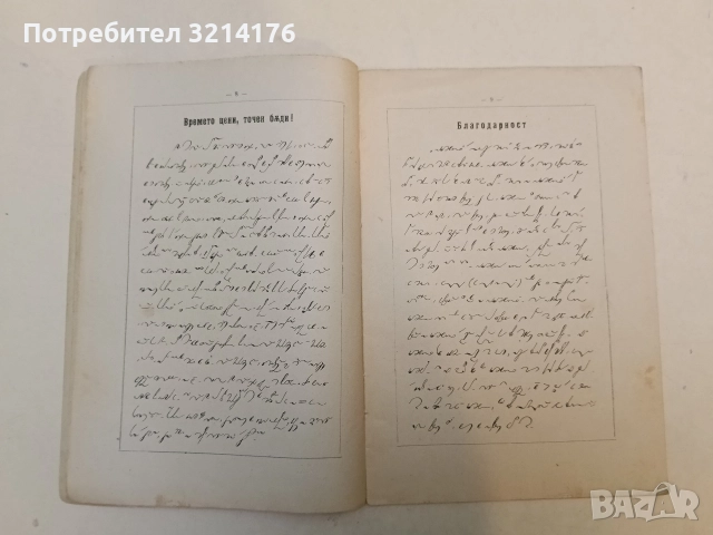 Стенографна читанка 1-3 – Теодоръ Гължбовъ (1919-20-23, ПѪРВА, ВТОРА И ТРЕТА (ПО РѢКОПИСА), снимка 3 - Специализирана литература - 52753876