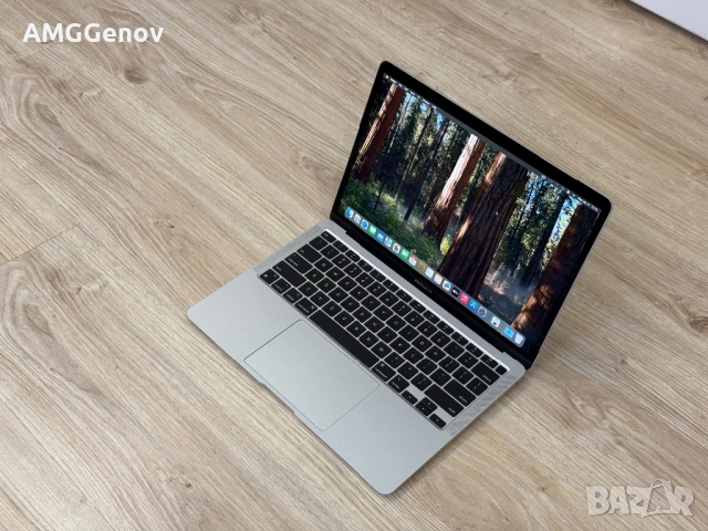 НОВ *16GB Ram*13,3' MacBook Air M1/100% Battery/16GB Ram/256GB, снимка 3 - Лаптопи за работа - 53178085
