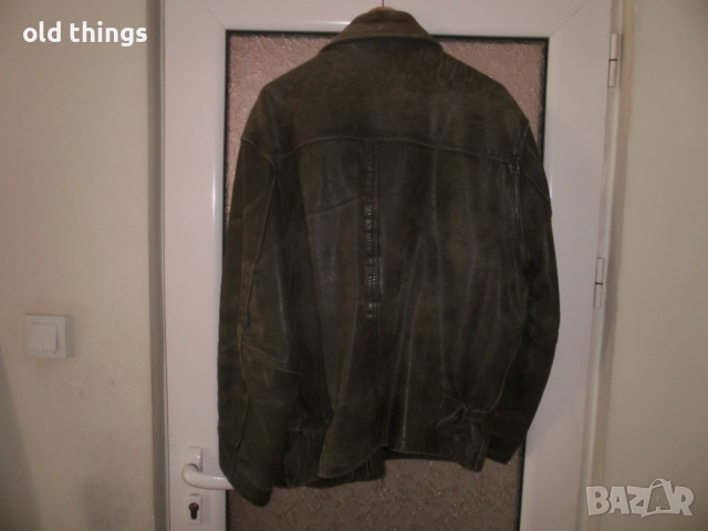 Мъжко кожено яке,естествена кожа,зимно, снимка 4 - Якета - 51760085