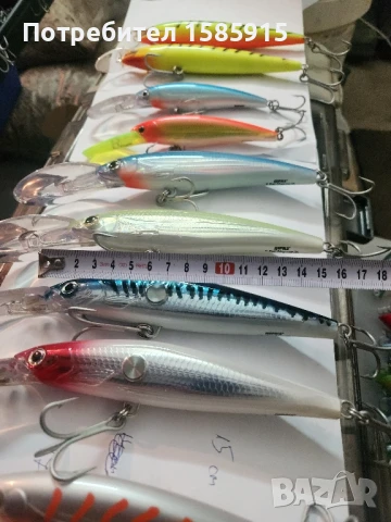 Редки модели Рапала за сом,баракуда,дорадо и туна. , снимка 15 - Стръв и захранки - 51233418