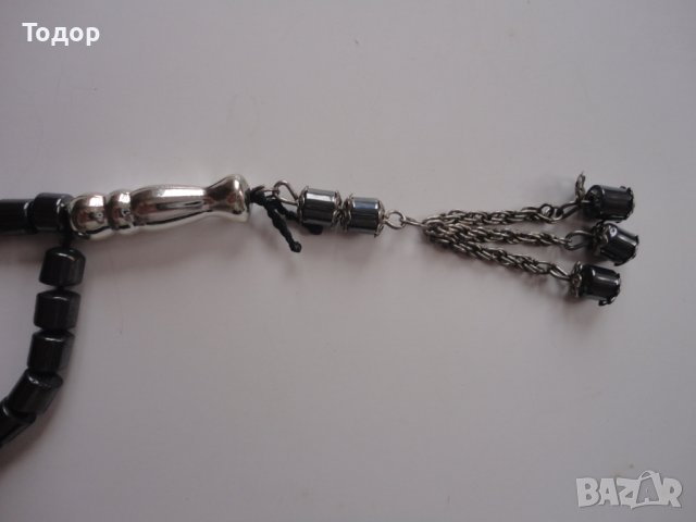 Невероятна броеница от хематит 7, снимка 4 - Колекции - 43237660