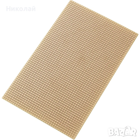 Универсална прототипна платка 100x160mm едностранна гетинакс 710-5, снимка 1 - Друга електроника - 53306394