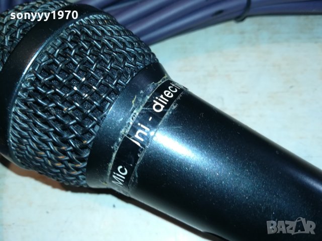 FAME-PROFI MIC+CABLE-ВНОС GERMANY 0901221606, снимка 6 - Микрофони - 35379068