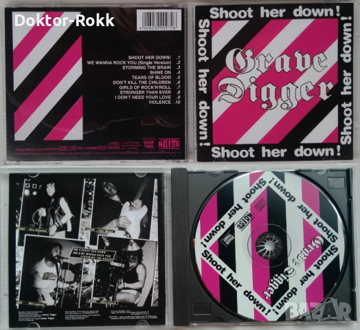 Grave Digger & Digger –– оригинални и неофициални дискове, снимка 3 - CD дискове - 51790739