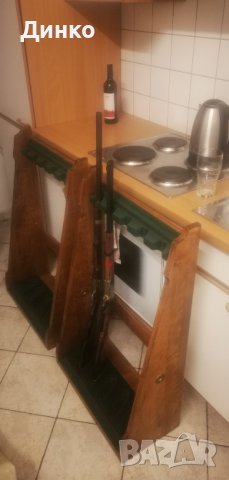 Две луксозни старини поставки за пушки., снимка 10 - Антикварни и старинни предмети - 43872359