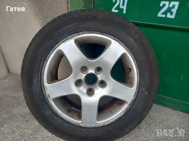 джанти 5/112/15 с летни гуми 195/65/15