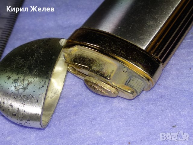 ROTHMANS Стара ПОСРЕБРЕНА Винтидж ЛУКС МОДЕЛ Маркова МЕТАЛНА ГАЗОВА ЗАПАЛКА РОТМАНС 38292, снимка 3 - Колекции - 43460985