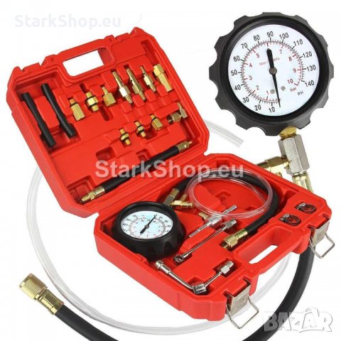  Компресомер – тестер за измерване налягане на гориво (масло, бензин), 0 – 10 bar, MAR-POL, снимка 5 - Други инструменти - 38508733