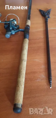 Въдица Robinson Bluebird T-Carp 390 см + макара Zebco Trophy RD 640, снимка 3 - Въдици - 50240237