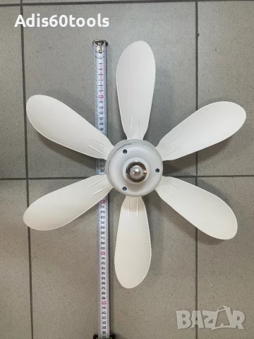 LED Крушка Лампа Вентилатор 12W Бял + Дистанционно управление, снимка 2 - Лампи за таван - 50653169