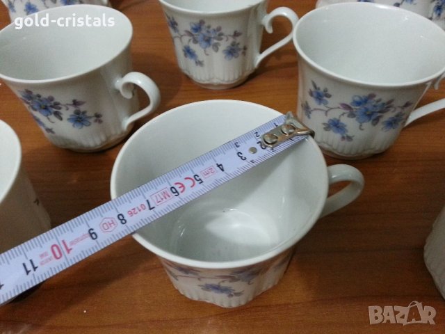 порцелан Бавария чаши за чай, снимка 10 - Антикварни и старинни предмети - 34978936