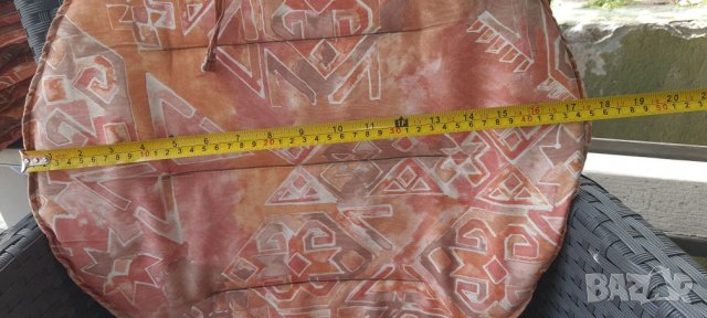 Седалки за стол ,червени и кафяви, снимка 6 - Градински мебели, декорация  - 32734678