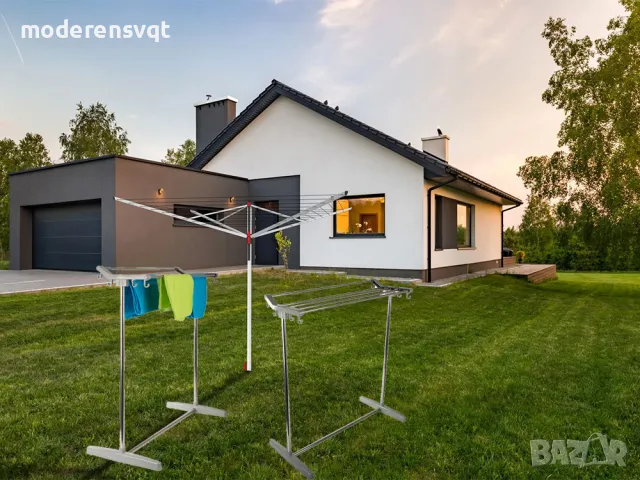 Сушилник за дрехи балкон малък и практичен, снимка 2 - Други стоки за дома - 47642231