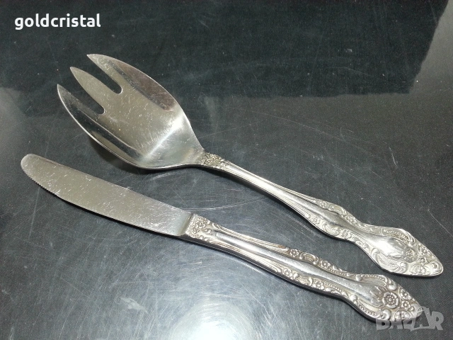 стари руски прибори за сервиране , снимка 5 - Антикварни и старинни предмети - 53238475