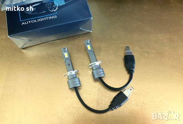 H1 Led автомобилни крушки, снимка 5 - Аксесоари и консумативи - 52521142