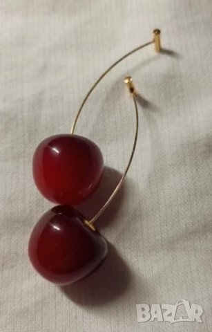 Нови атрактивни обеци черешки - като истински, снимка 11 - Обеци - 40186797